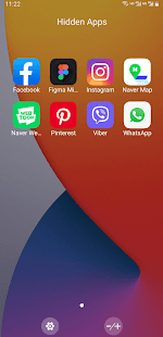 OS14 Launcher, App Lib, i OS14 Captura de pantalla