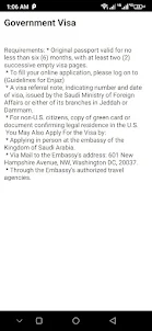 Saudi Arabia Visa Check info