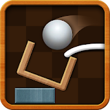 Brain Physics Puzzles : Ball Line Love It On icon