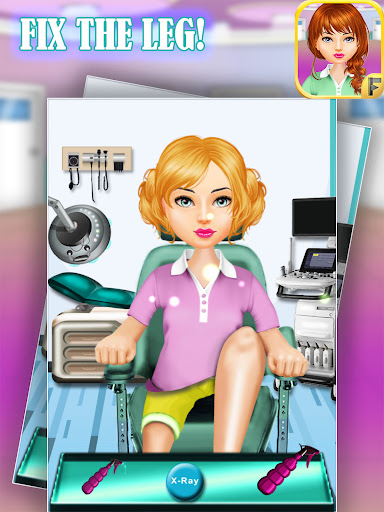 Android application Crazy Leg Doctor Hospital Game screenshort
