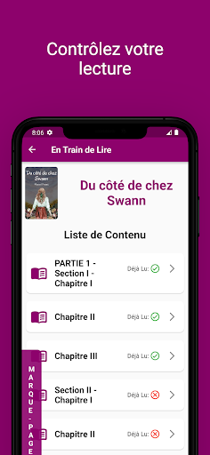 Du côté de chez Swann - Livre Screen 3