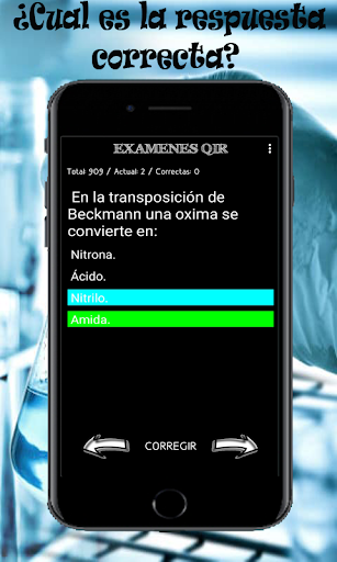 Test y Examenes QIR Screen 2