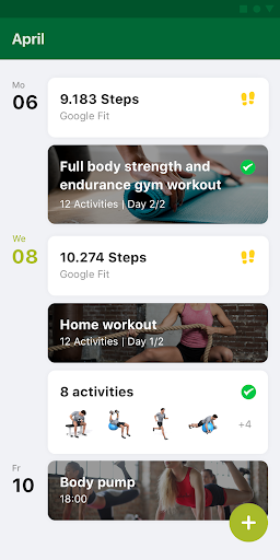 Huntley Park District Fitness Screen 2