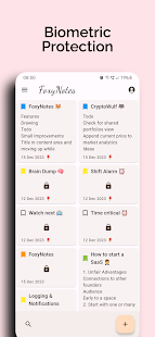 FoxyNotes: Smart Drive Notes Screenshot