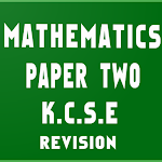 Cover Image of Herunterladen KCSE mathematics paper 2 1.0 APK