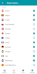 Euro Football App 2020 in 2021 - Live Scores