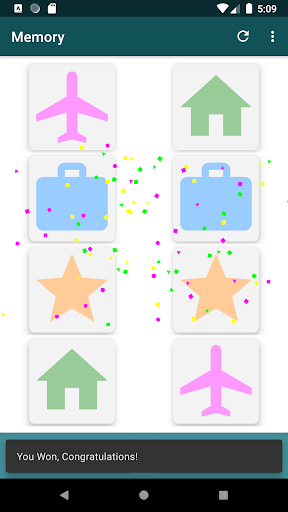 Memory Game - Image Matching Screen 3
