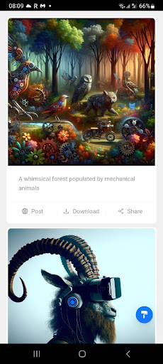Android application Gpt++ screenshort