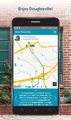 Screenshot of Visit Douglasville!