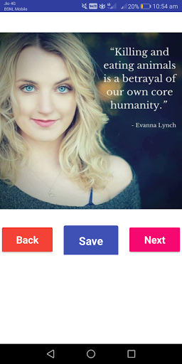 Vegan Quotes Screen 3
