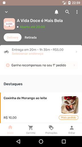 Android application A Vida Doce É Mais Bela screenshort