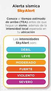 SkyAlert: Alerta Sísmica Screenshot