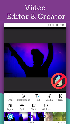 Text on Video & Video Editor Screenshot 1 - AppWisp.com