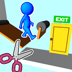Cover Image of 下载 Cut the board - Stickman Riddles to reach the door 0.2.6 APK
