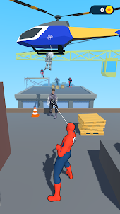 Web Shot: Rope swinging games