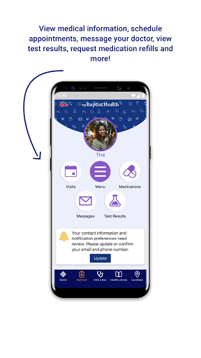 myBaptistHealth Arkansas Screen 2