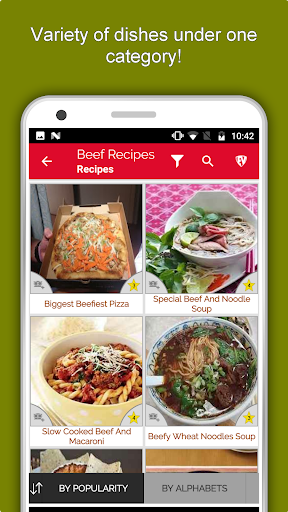 Screenshot of All Beef Recipes Offline Book