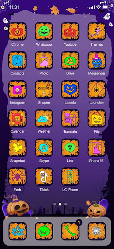 Wow Color Halloween Screen 2