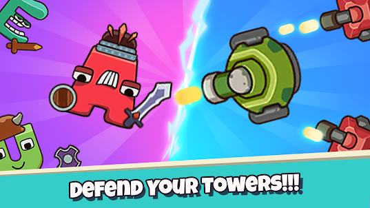Alphabet Merge Tower Defense