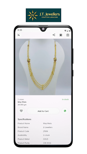 J T Jewellers Screen 3