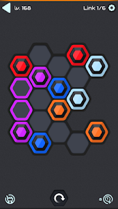 Hexa Star Link - Puzzle Game