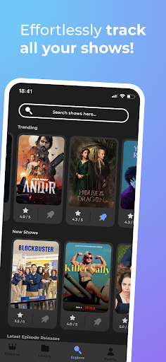 Android application Watched - Track What You Watch screenshort