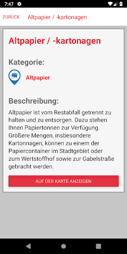 abfallApp Oberhausen screenshot 4