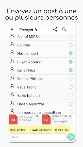 Focus messenger Screen 2