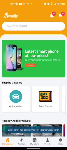 Android application Proudly Anambra screenshort