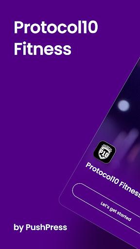 Android application Protocol10 Fitness screenshort
