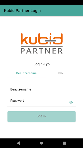 Android application Kubid Partner screenshort