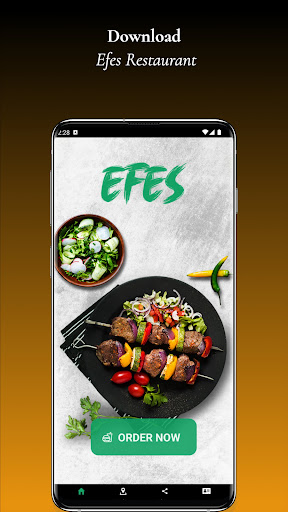 Android application Efes Restaurant screenshort