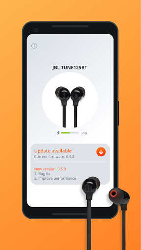 JBL Firmware Update: On Tune21 Screen 2