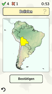 Länder Südamerikas - Quiz