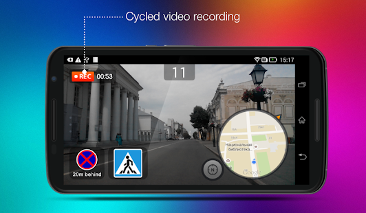 Roadly dashcam & speed camera screenshots 1