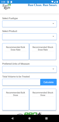 Fuel Right Screen 3