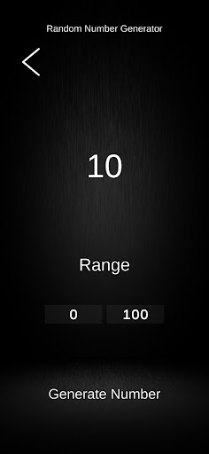 Random Generator Screen 2