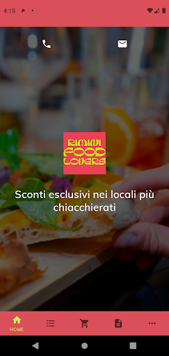 Android application Rimini Food Lovers screenshort