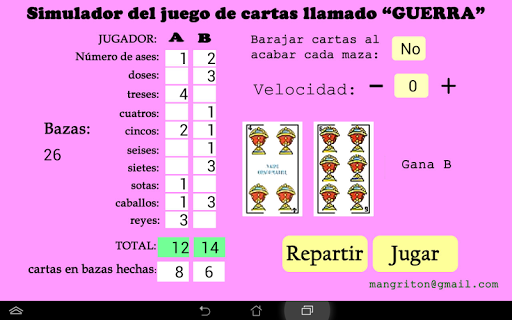 Guerra_Cartas Screen 2