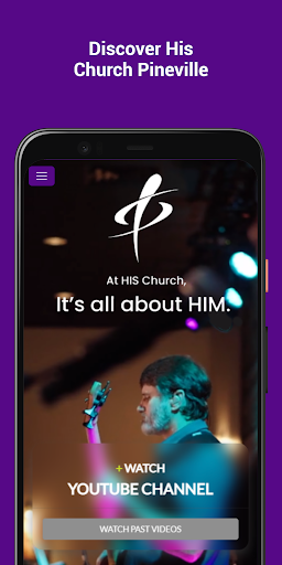 Android application His Church Pineville screenshort