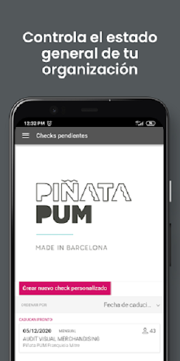 Android application TC Check 2.0: Audita, Responde screenshort