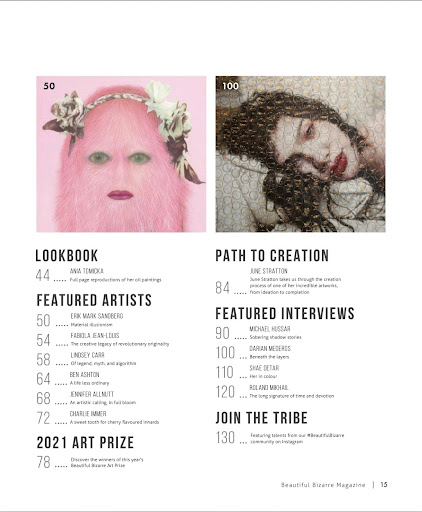 Beautiful Bizarre Magazine Screen 3
