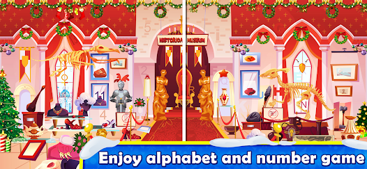 Christmas Hidden Objects : Alphabets & Numbers  screenshots 4