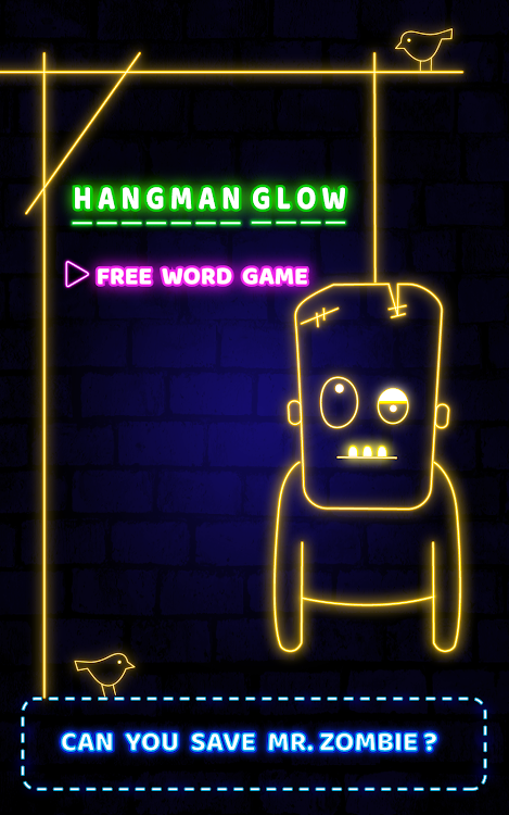 Hangman Glow Word Games Puzzle - 2.6 - (Android)