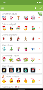 Christmas Stickers & GIF (WAStickerApps) 4