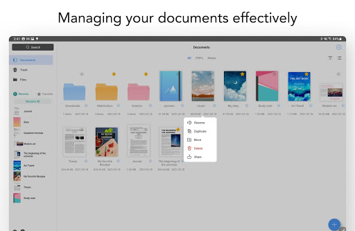 Flexcil Notes & PDF Reader - Notebook, Note-taking screenshots 24