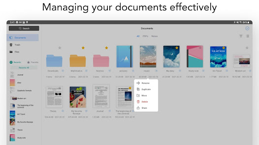 Flexcil Notes & PDF Reader Gallery Screentshots 23