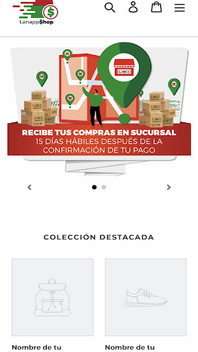 LANAPPSHOP Screen 2