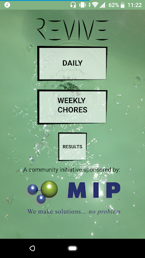 Android application Revive Water Saving screenshort