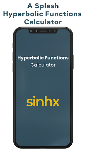 Android application Hyperbolic Function Calculator screenshort